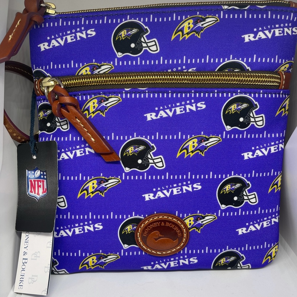 NFL Baltimore Ravens Dooney & Bourke cross…